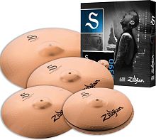 ZILDJIAN S390 S FAMILY PERFORMER SET (14` S Hi-Hat Pair, 16` S Medium Thin Crash, 18` S Medium Thin Crash, 20` Ride)